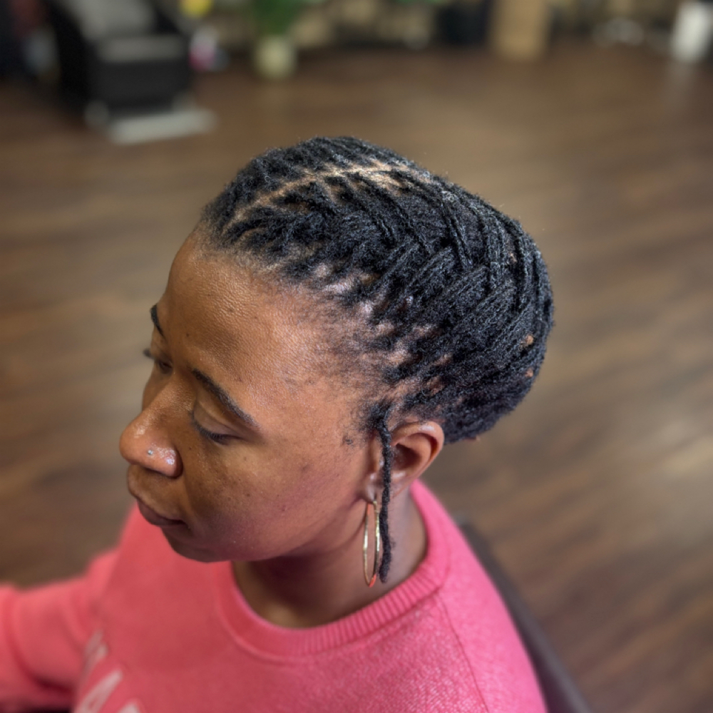 Simple Lock Style at Some Like It Loc’d in Chandler, AZ