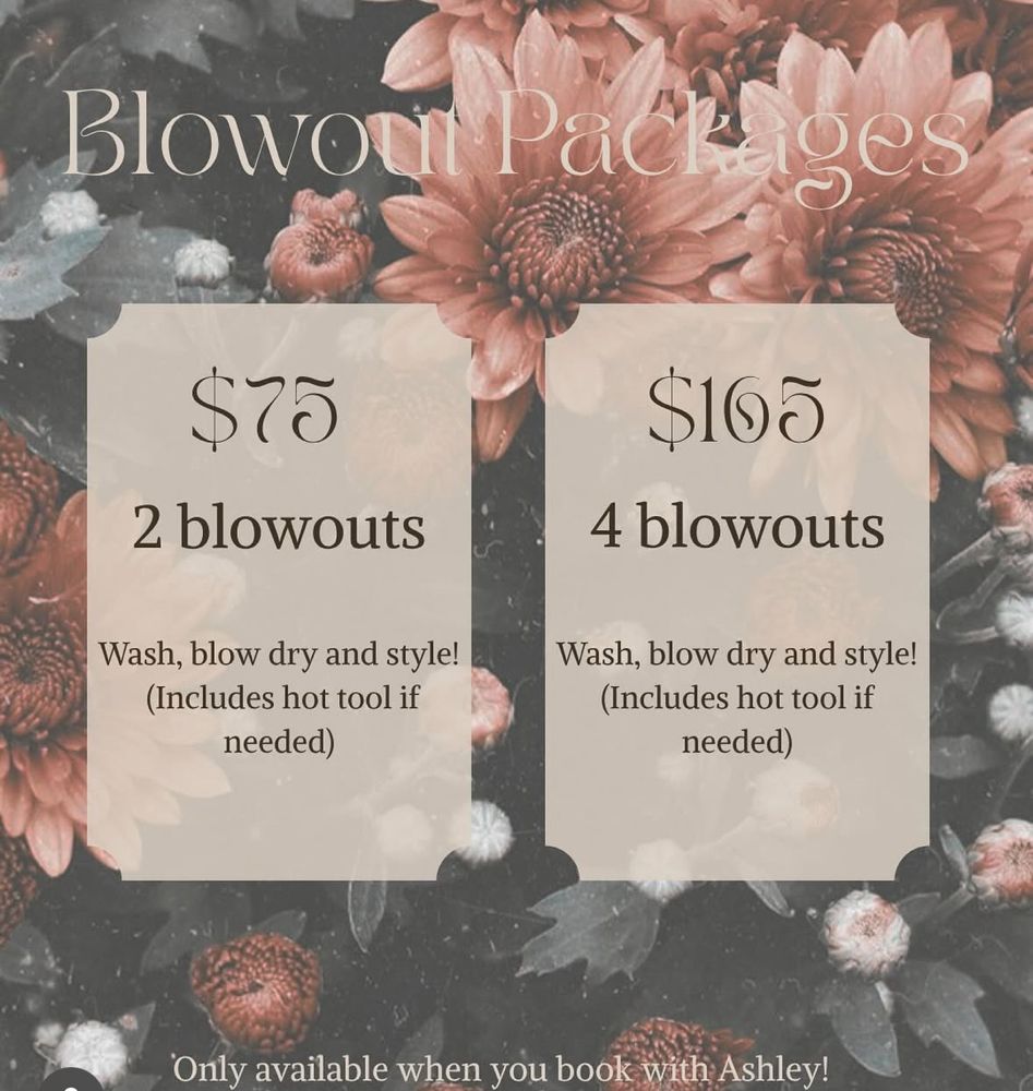 Blowout Package with Ashley