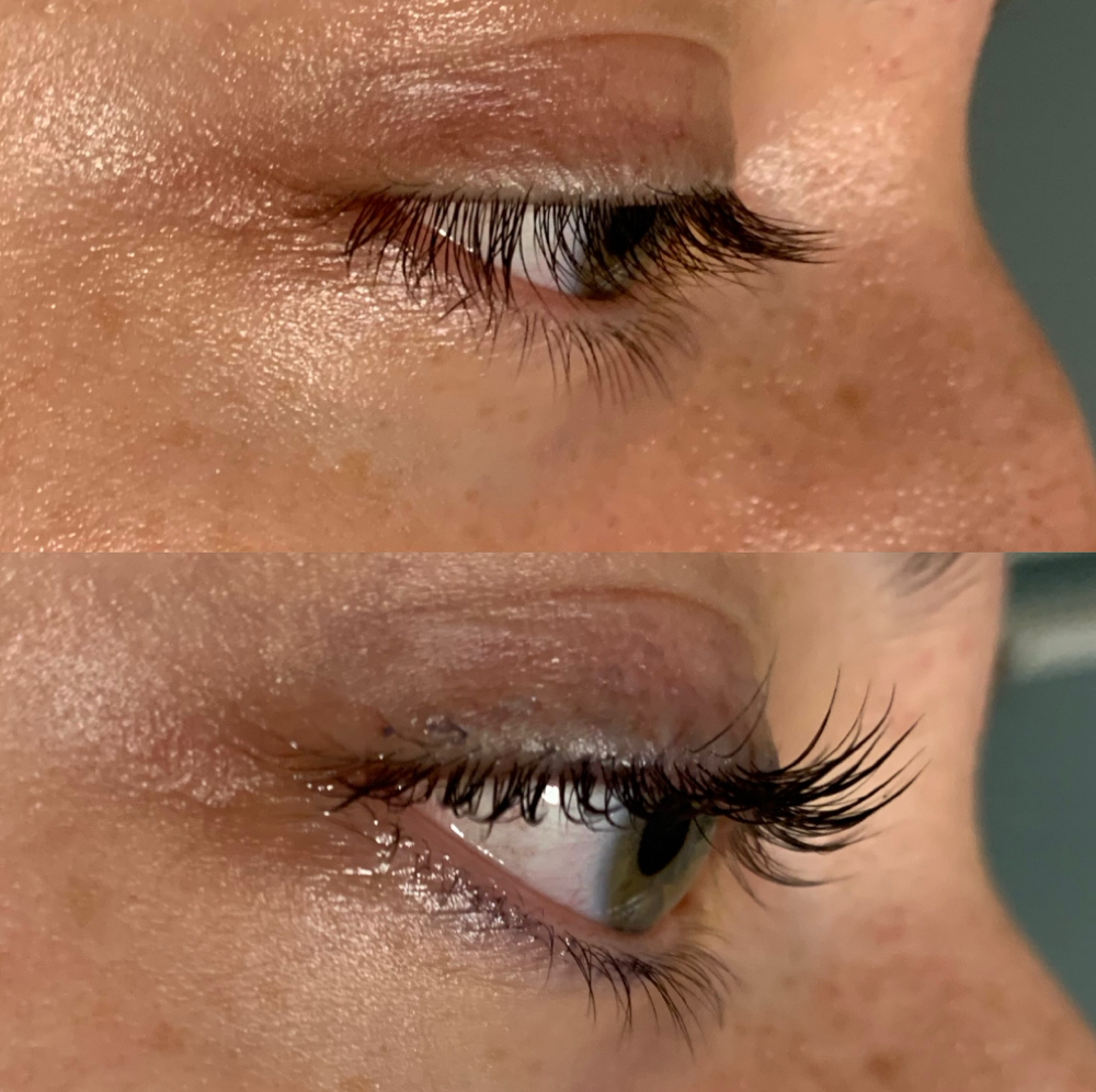 Lash lift with tint at Canvas Love in Vancouver, WA