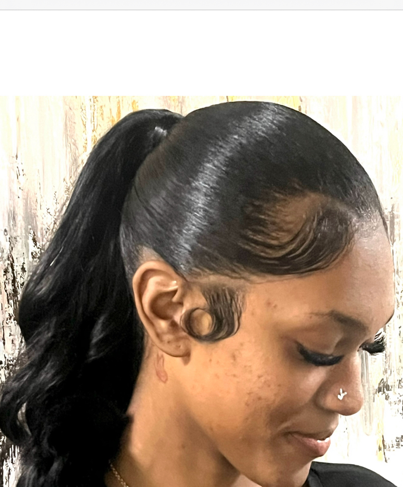 Sleek Ponytail