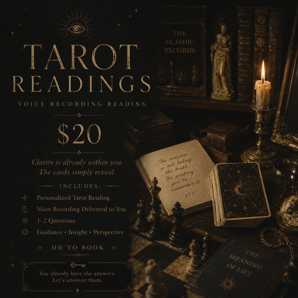 Voice Recorded Tarot Reading at Estheticseli in Las Vegas, NV