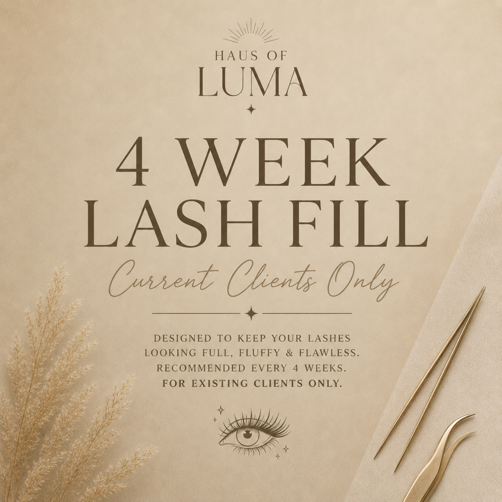 4 Week Fill at Haus of Luma in Buffalo, MN