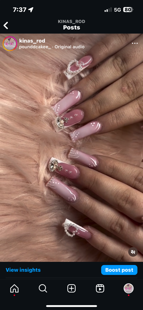 Medium/long Full Set (One Color)