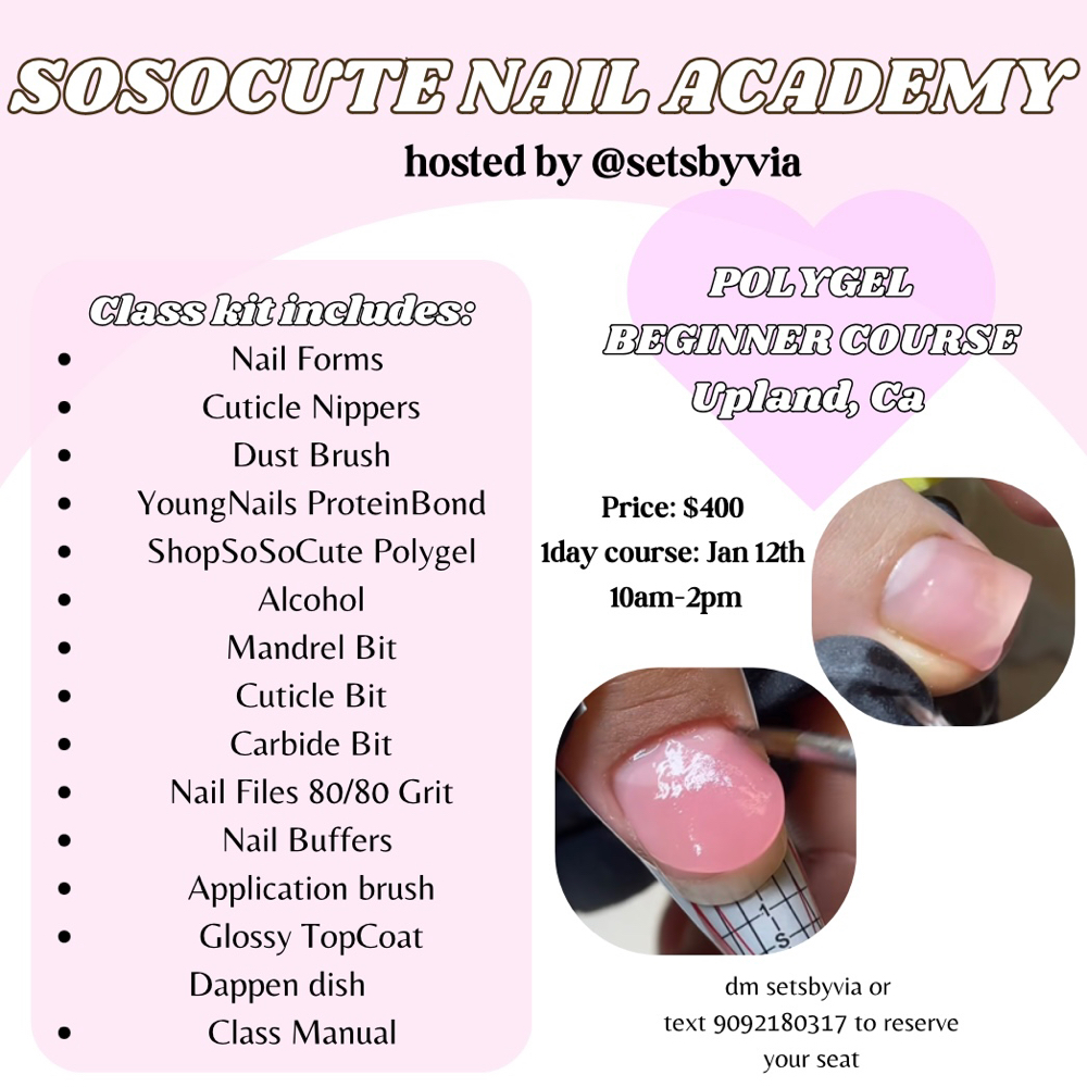 1 DAY POLYGEL TRAINING