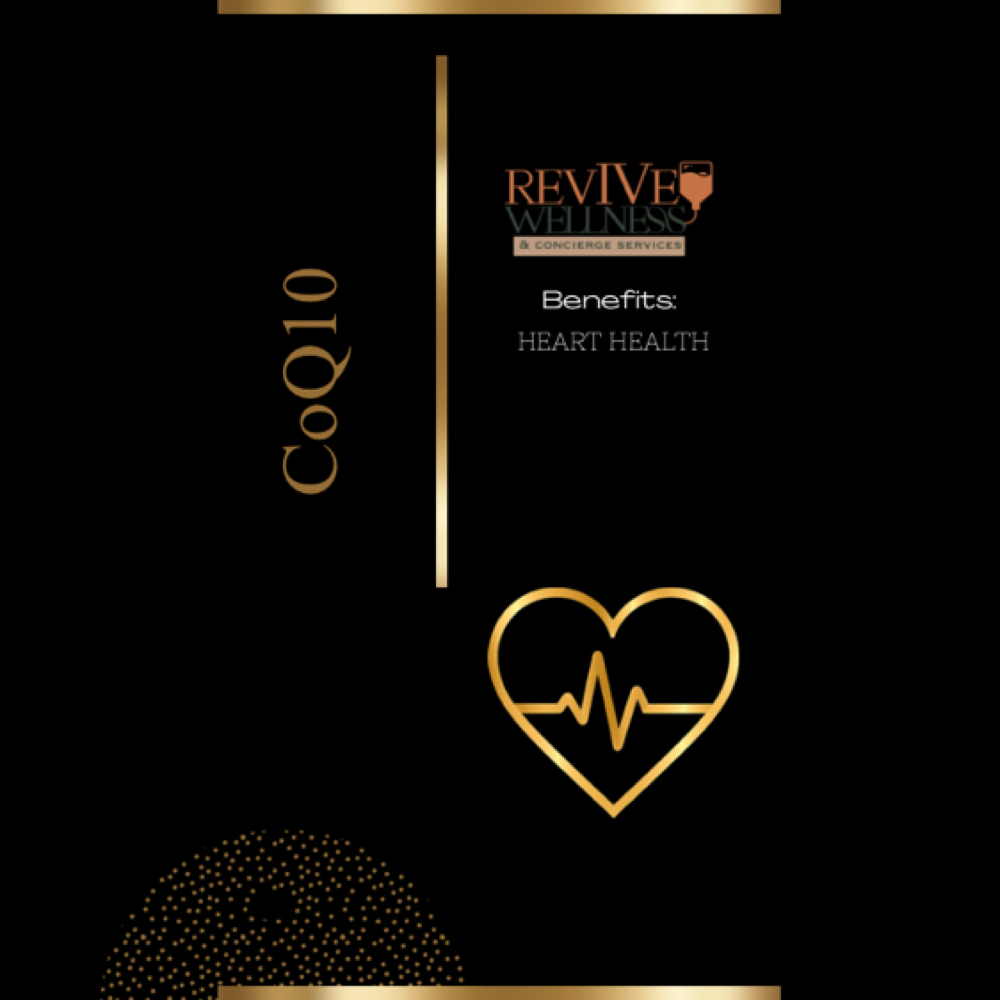 ✨CoQ10 at RevIVe Wellness & Concierge Services in Houston, TX