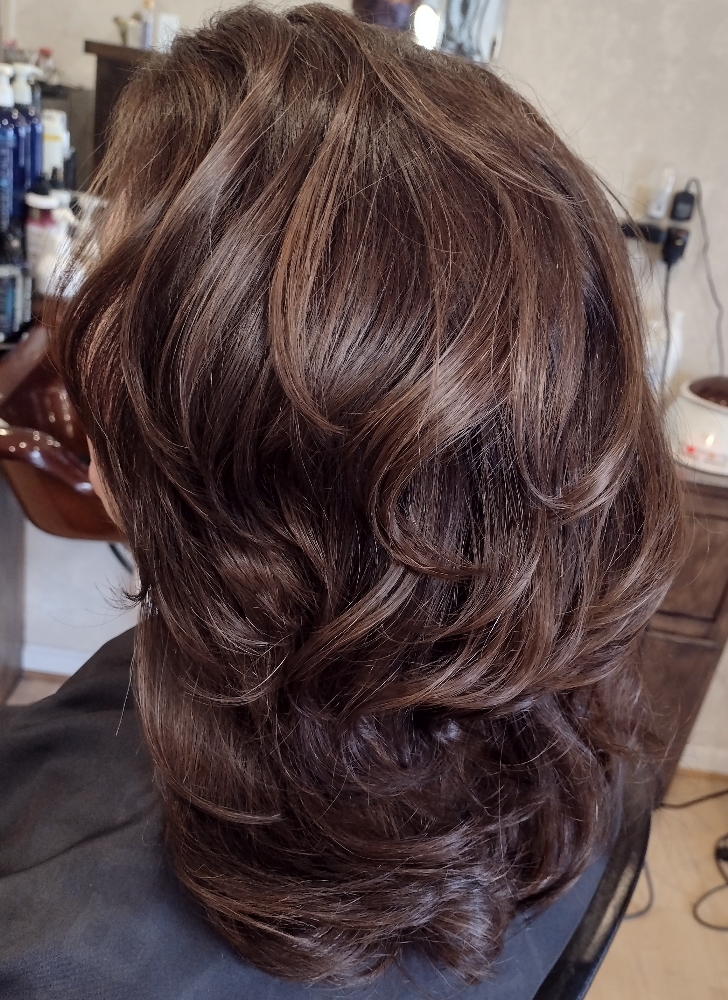 Gray Retouch Cut & Style