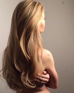 Extra Long Length Haircut.