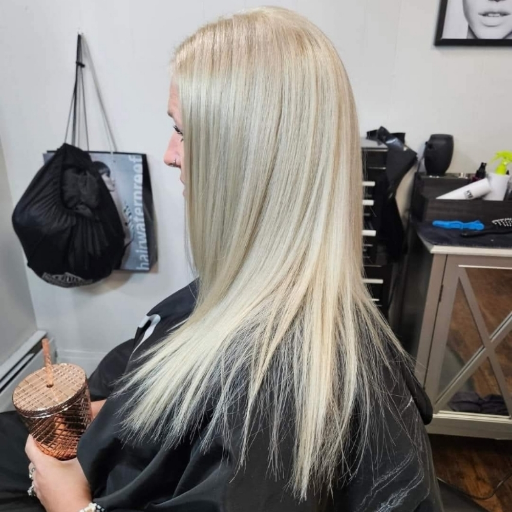 All Over Bleach Touch Up at Amber Fry in Alma, MI