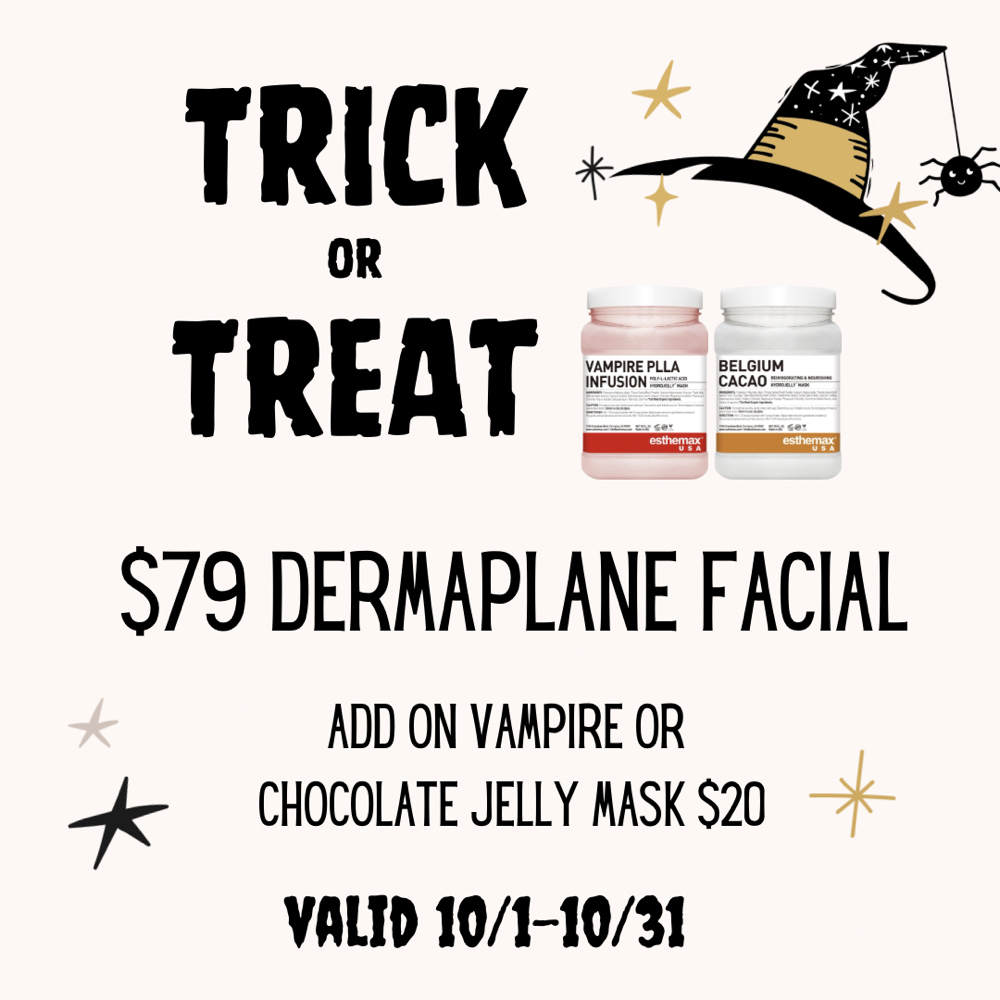 October Facial Special at HAIR & SKIN CO. in Columbus, OH