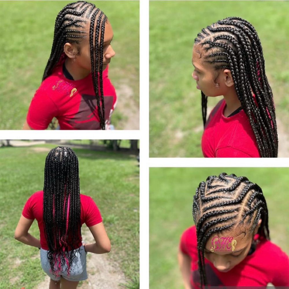 Freestyle Tribal Braids at Erica Sam in Opelousas, LA