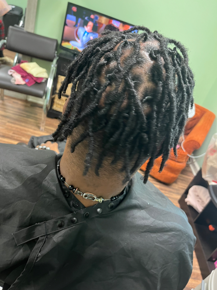 Loc Retwist-Half head