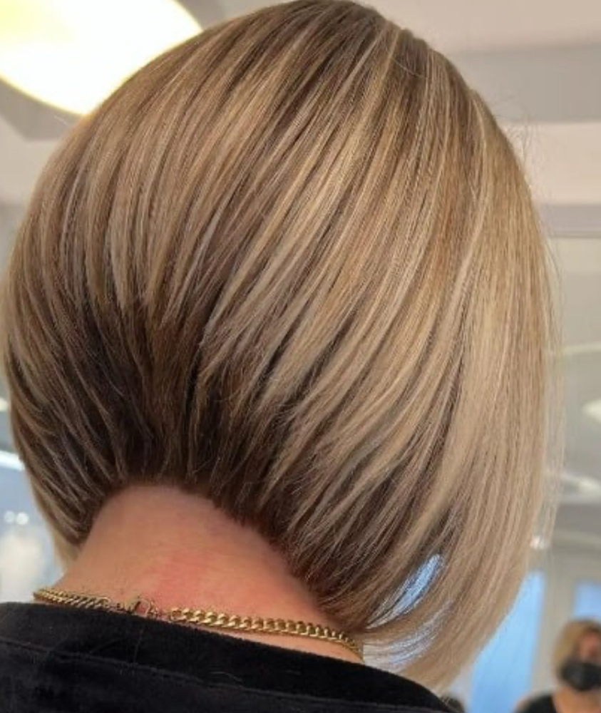 Layered BoB Haircut Only