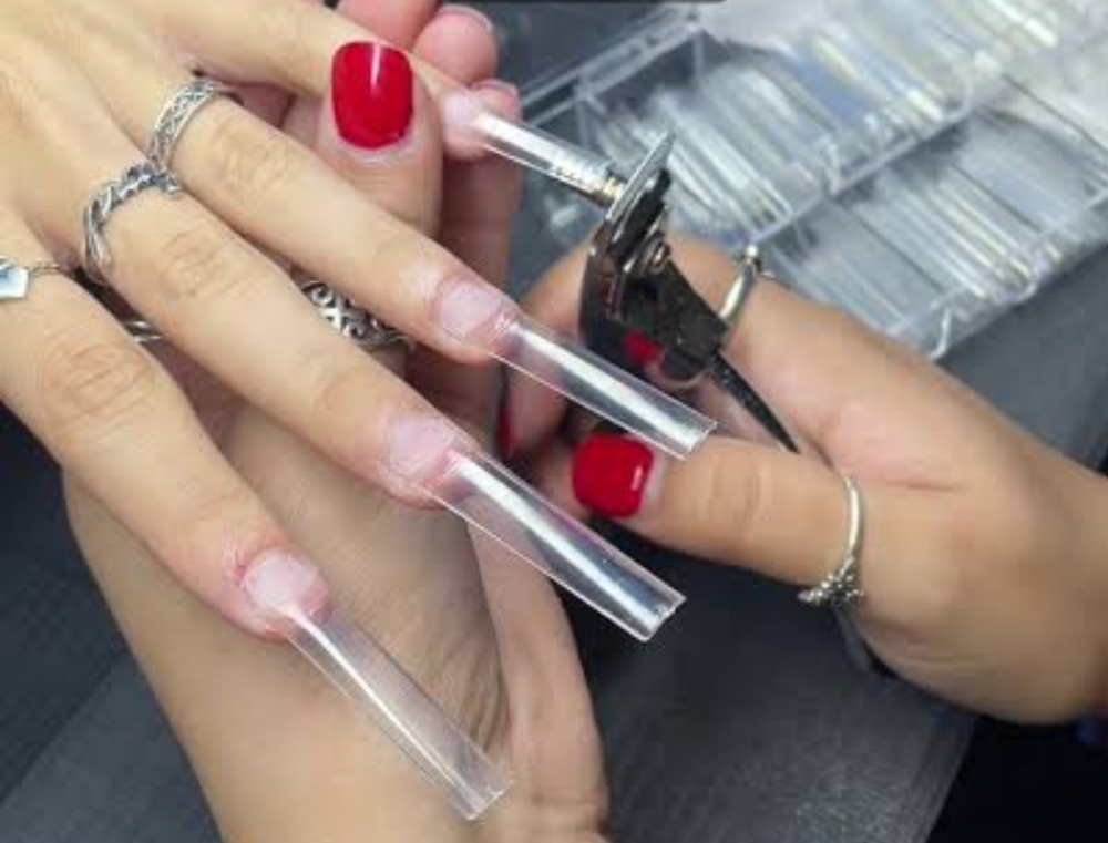 Nail Cut Down/ Reshape at Beauty Factory in Dallas, TX