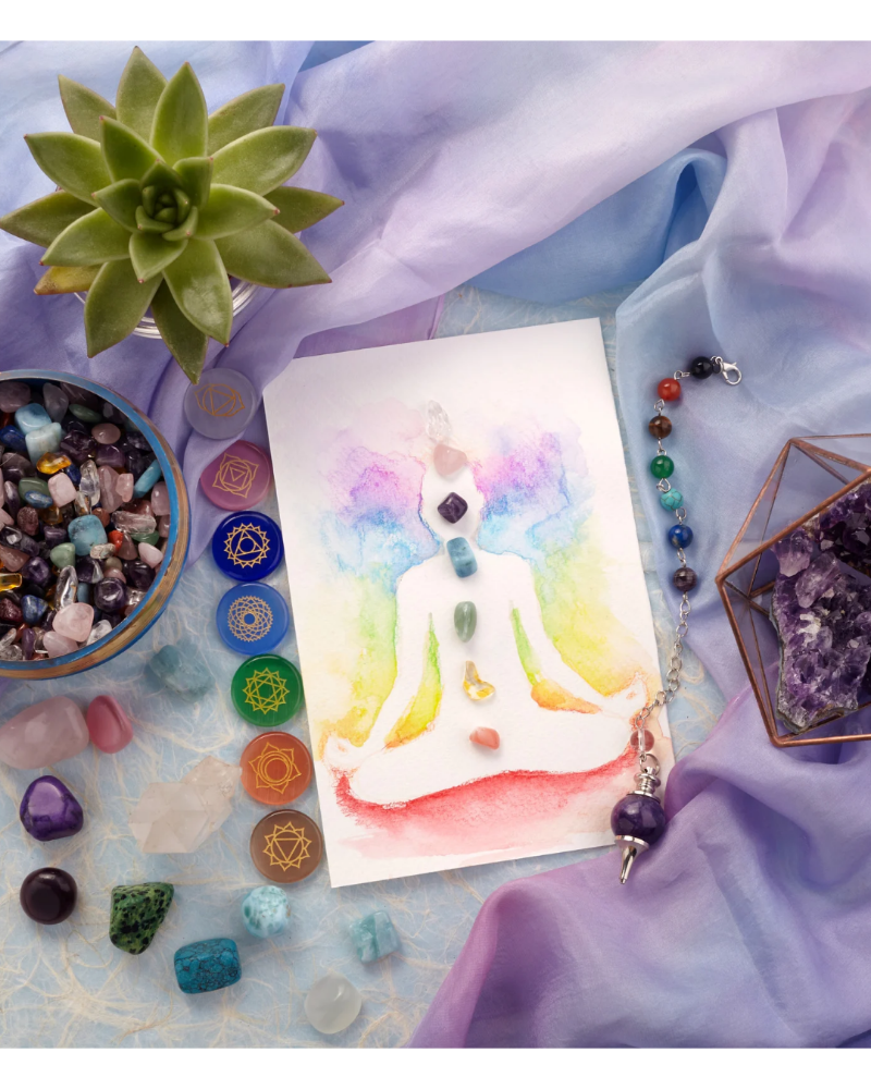 Crystal Chakra Cleanse + Balance