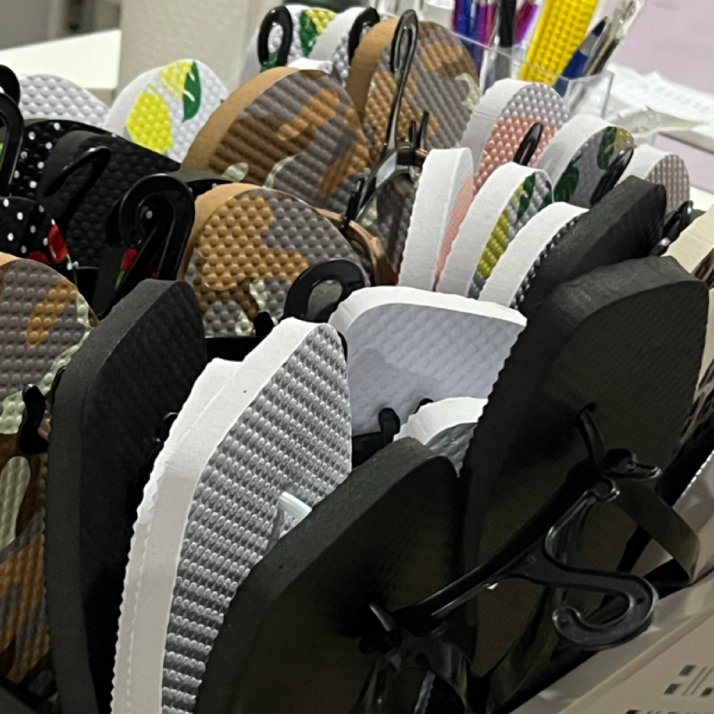 Flip Flops at Victoria’s Nails 24 Hour Nail Services in Saint Louis, MO