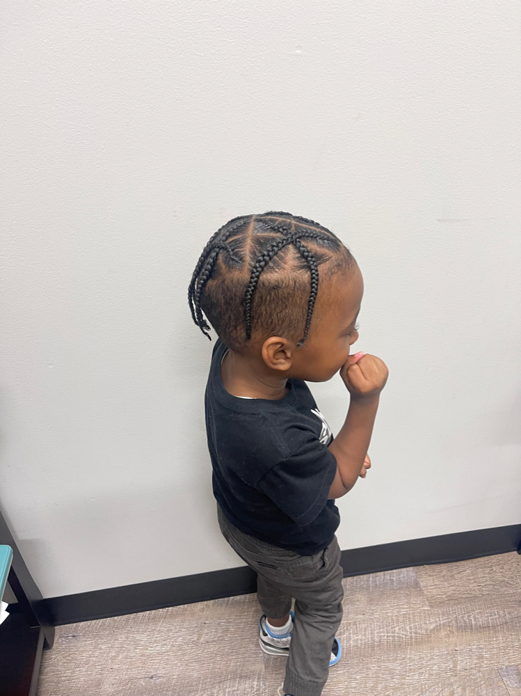 Braids only Half Head
