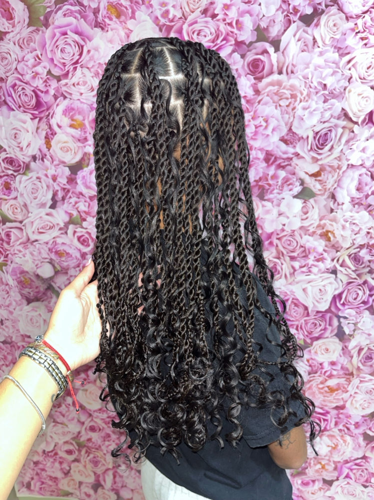 Two-Strand Twists (Hair Added)