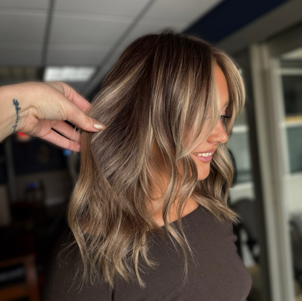 Brunette Transformation at Signature Designs Hair Studio in Wapakoneta, OH