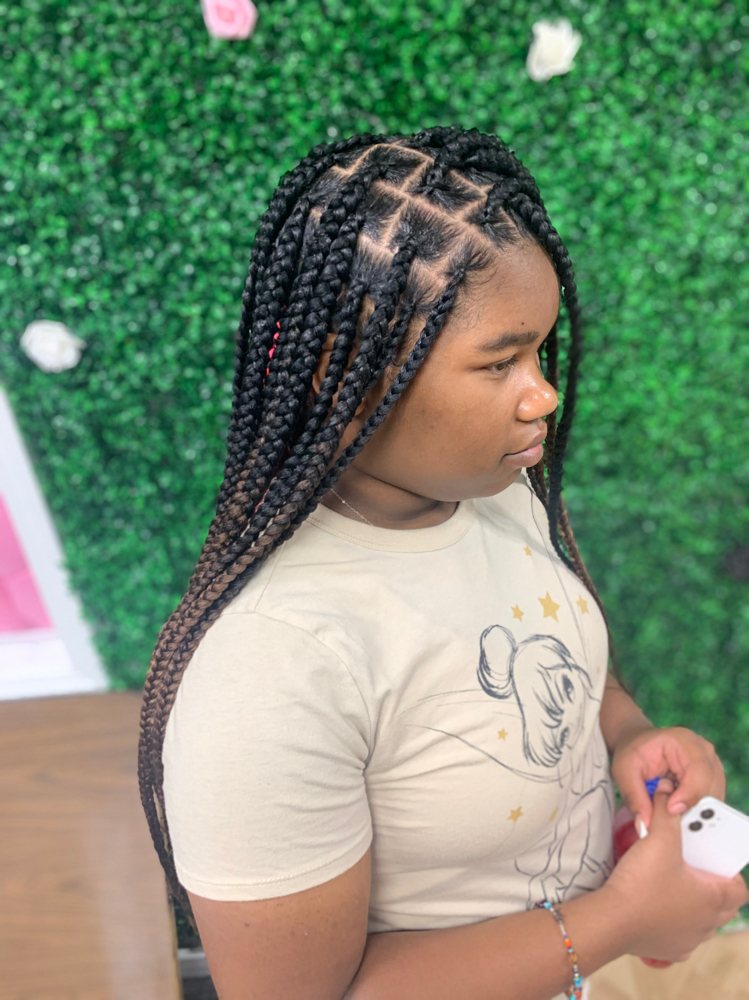 Medium Box Braids at Salon Avangarde313 in Oak Park, MI