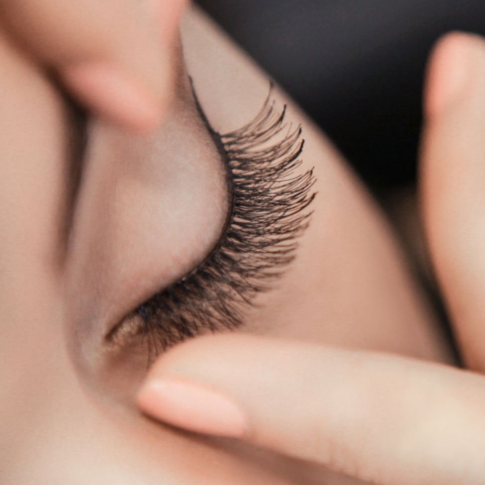 False Eyelash Strips at Skye's The Limit Beauty Bar in Delray Beach, FL