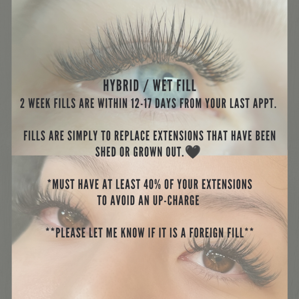 2wk Hybrid / Wet fill at Witching Hour Beauty in Las Vegas, NV