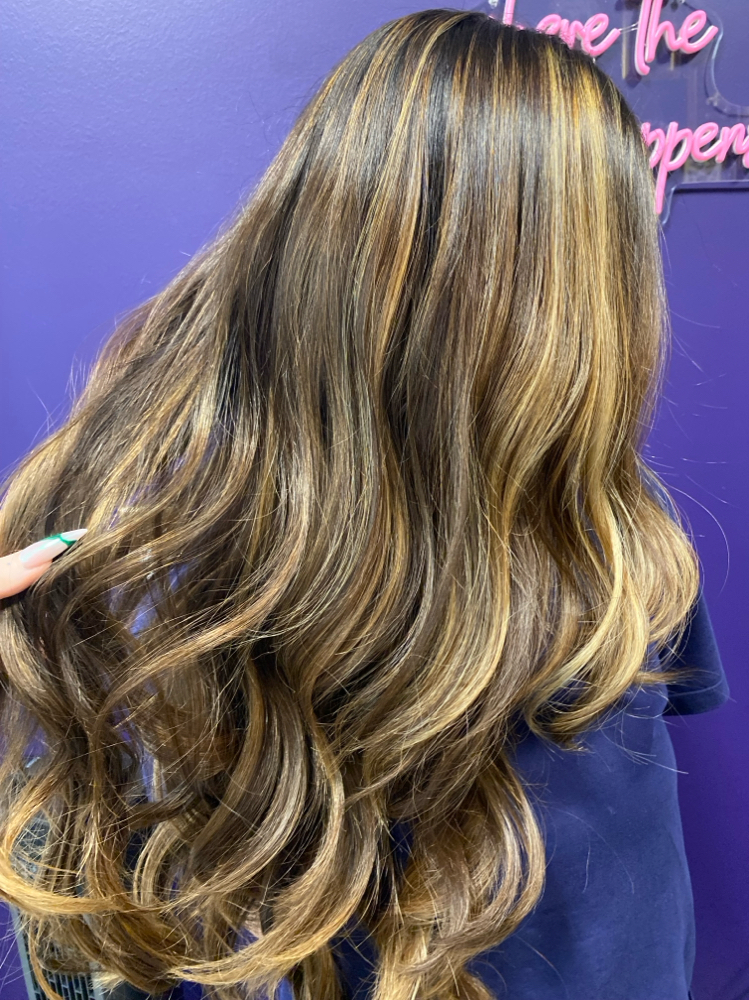 Half High Light/Balayage & Finish