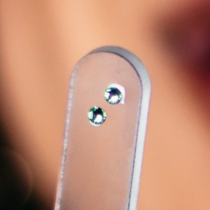 Micro Single Tooth Gem Design at Impressive Glow in KS, KS