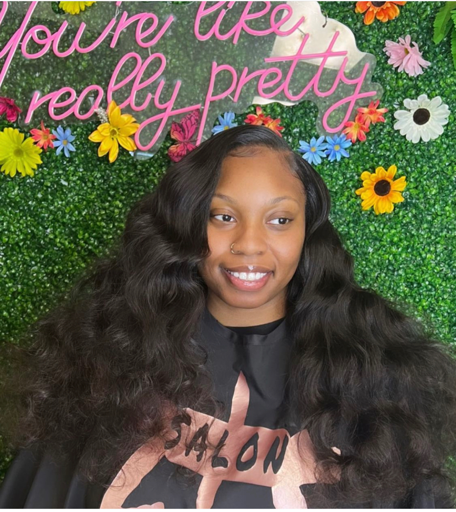 Sew-in ,shampoo ,trim
