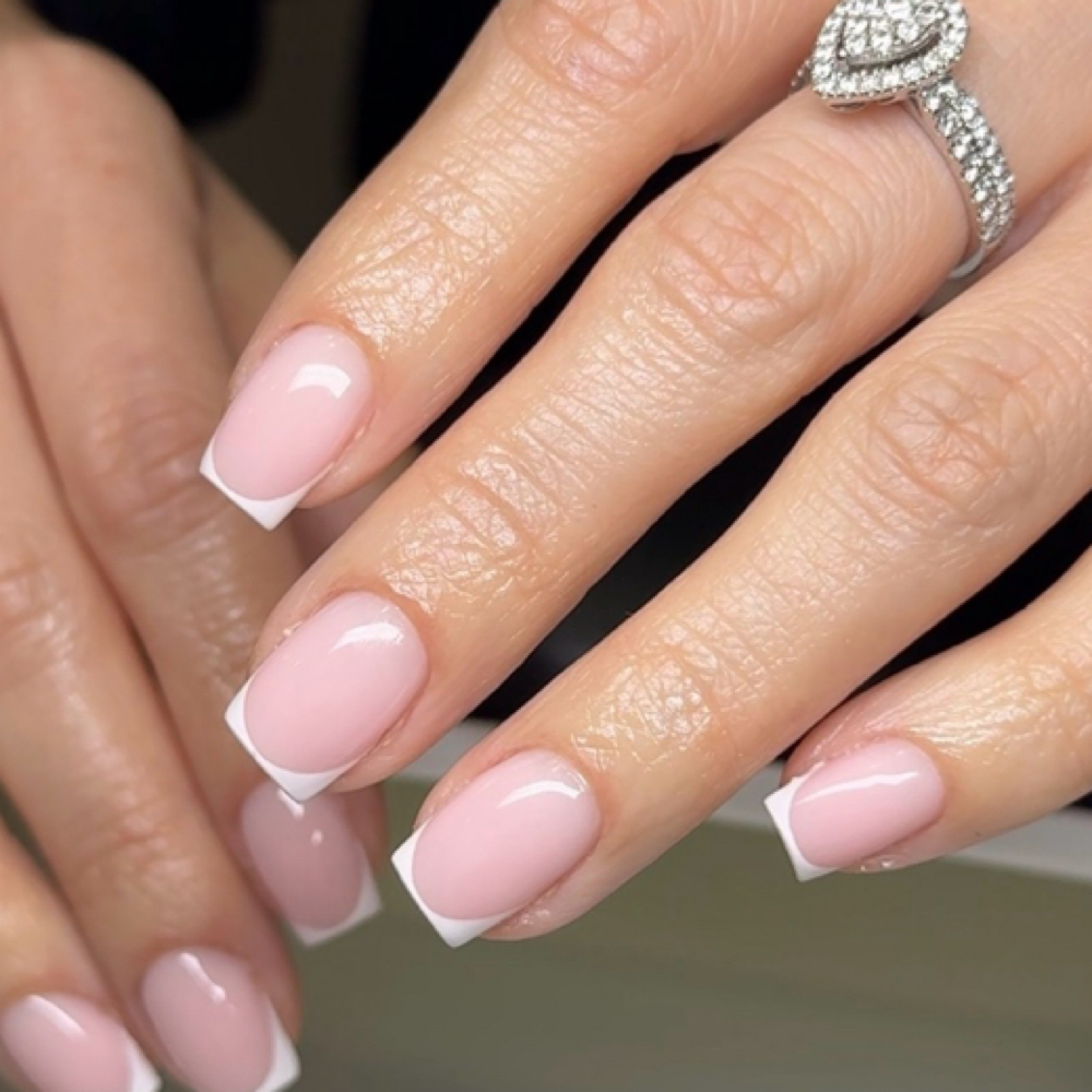 Signiture Structured Mani at Creative Clawz in Las Vegas, NV