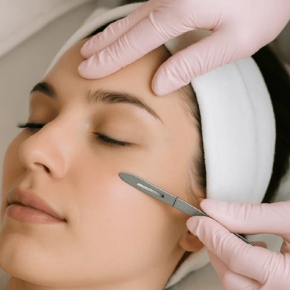 Dermaplane + Mini Glow Facial at Skin By Kim in Louisville, KY