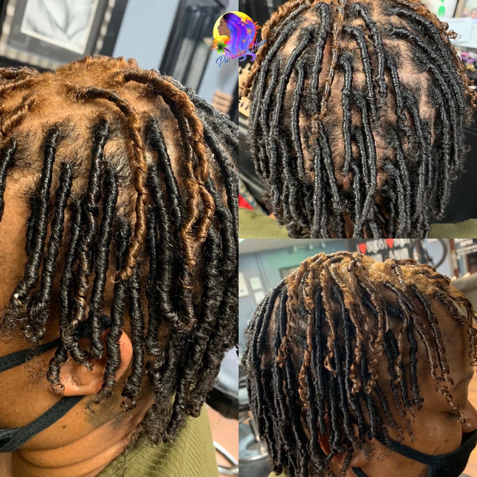 Women’s Starter Locs at Paradise Hair Promotions in Bedford Heights, OH