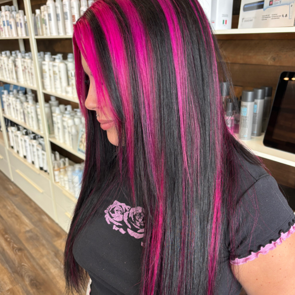 Extension Consultation at Bliss Hair Studio in Baltimore, MD