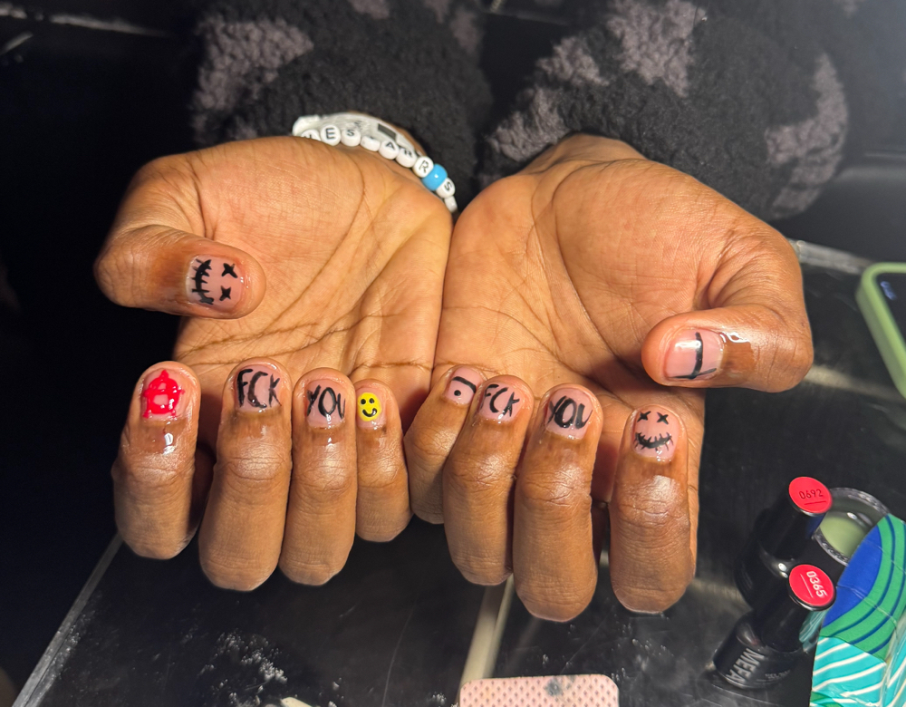 Men’s Gel Manicure at AF Nails in New York, NY