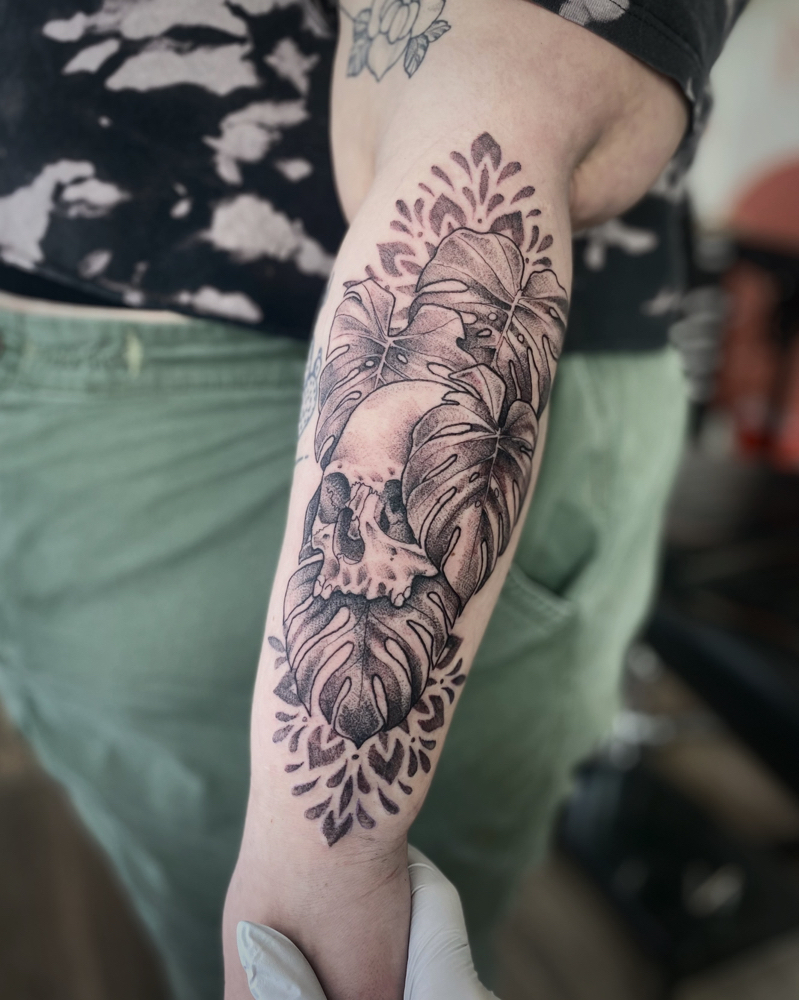 Medium Black’n’Grey Tattoo at Alyx The Artist in Boise, ID