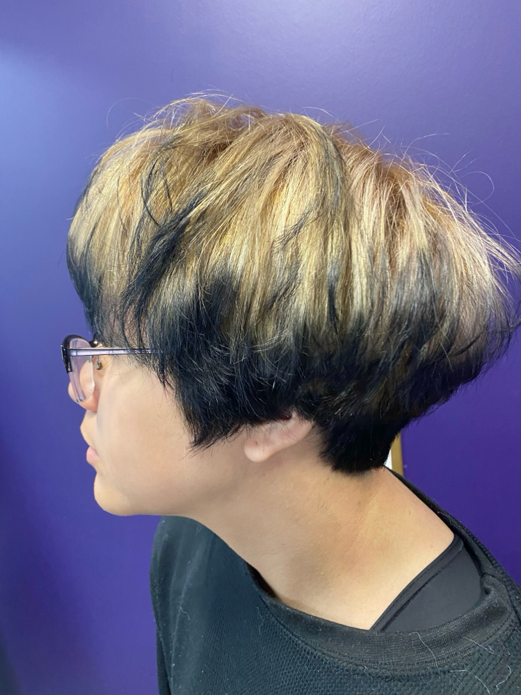 Short Hair Haircut & Style