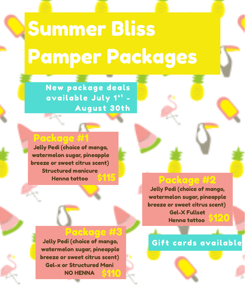 Summer Bliss Pamper Package 🏝️