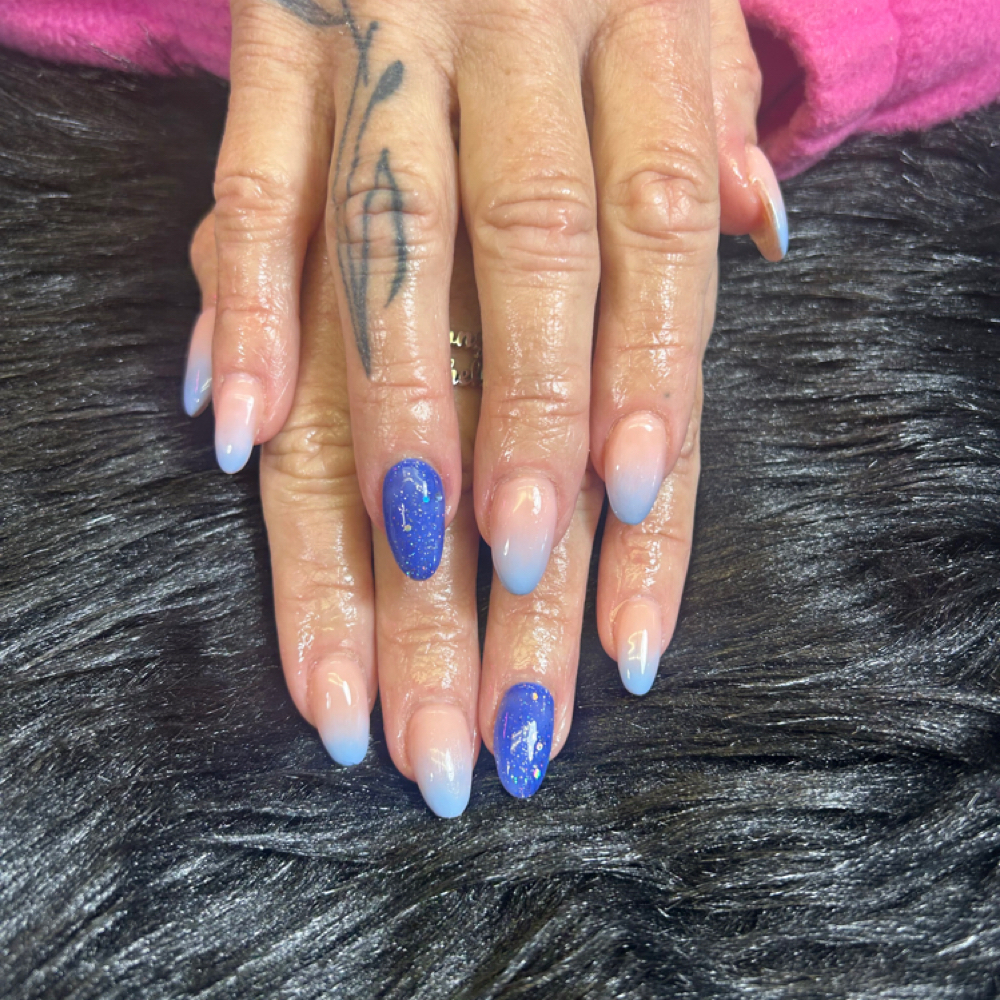 Ombre W/ Gel Polish at PrettyP Nailz in Sandusky, OH