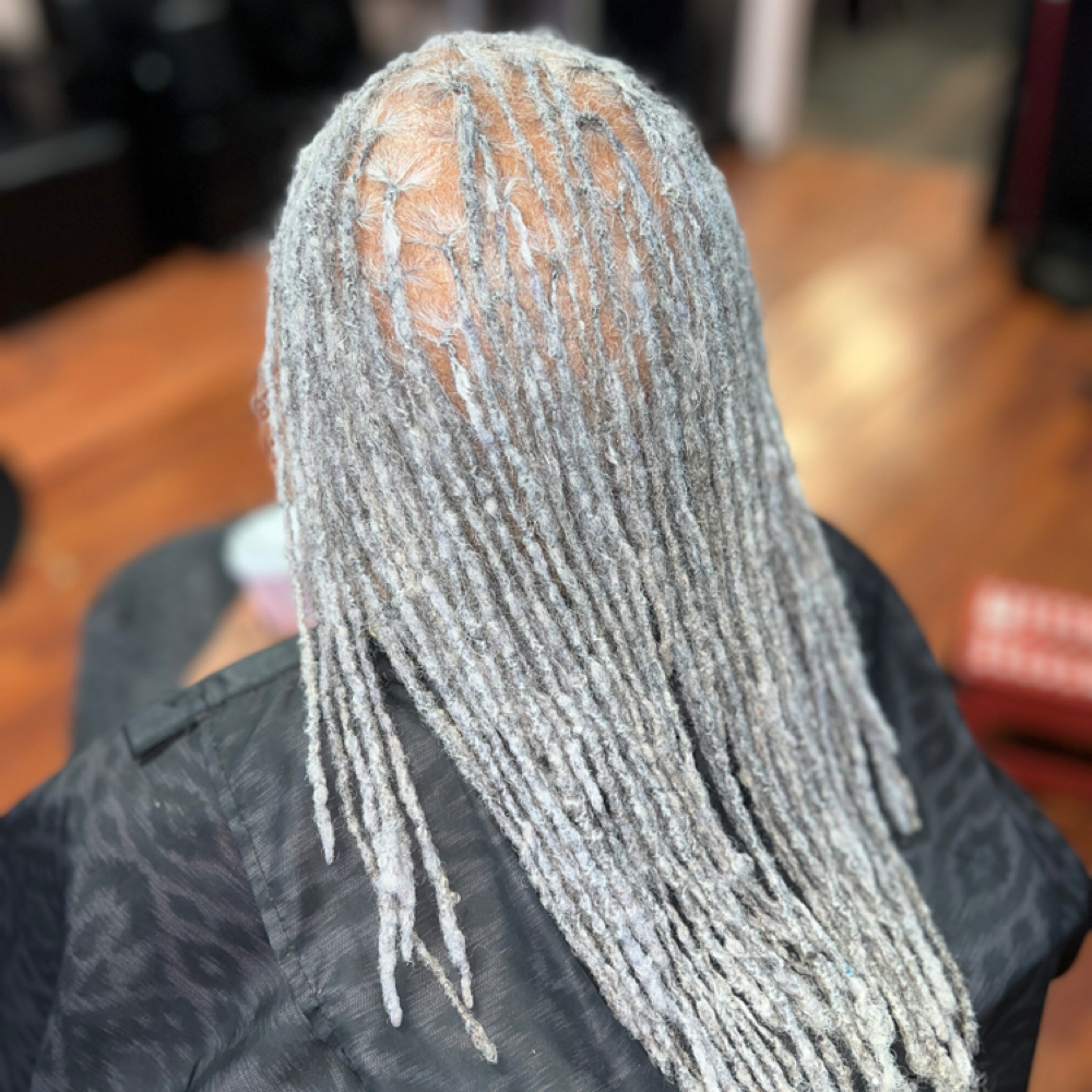 Interlock Retwist at Anjel Hair and Beauty Studios in College Park, GA