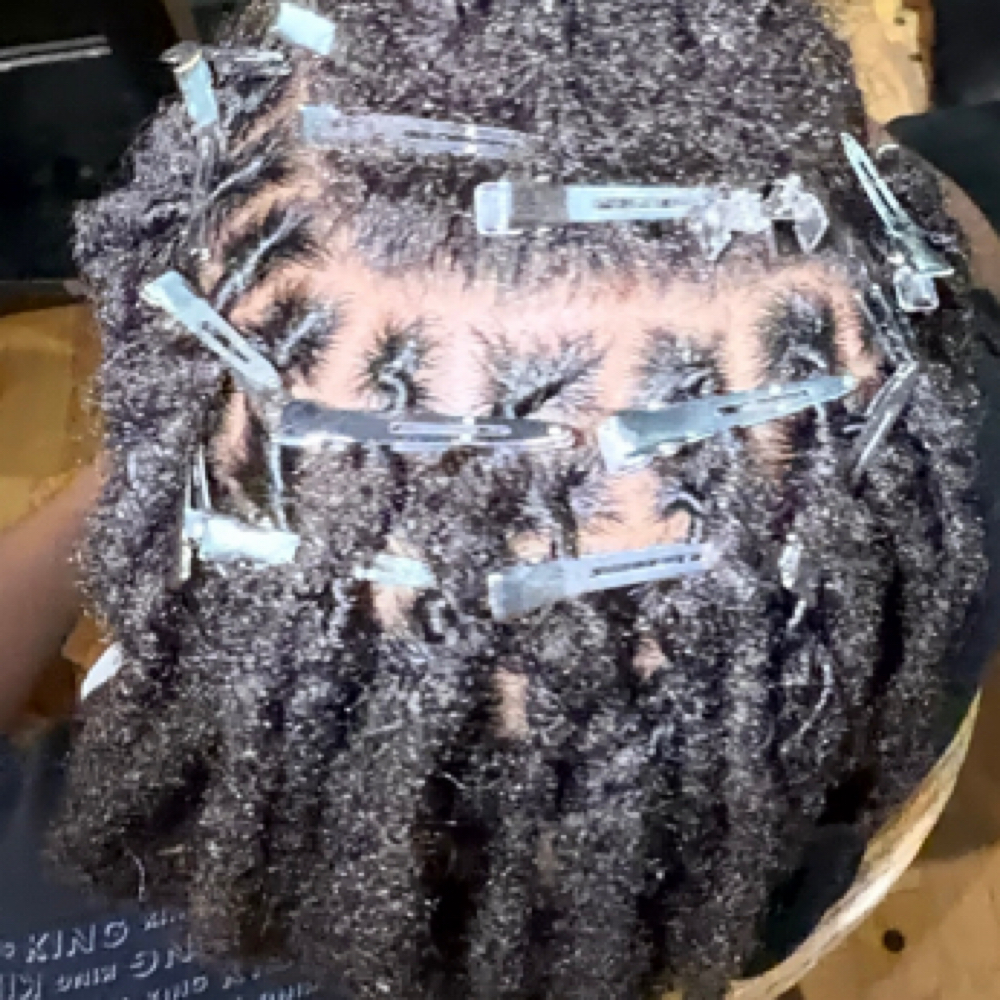 Loc Basic Retwist (Half Head) at The Prophet’s Daughter in Byram, MS