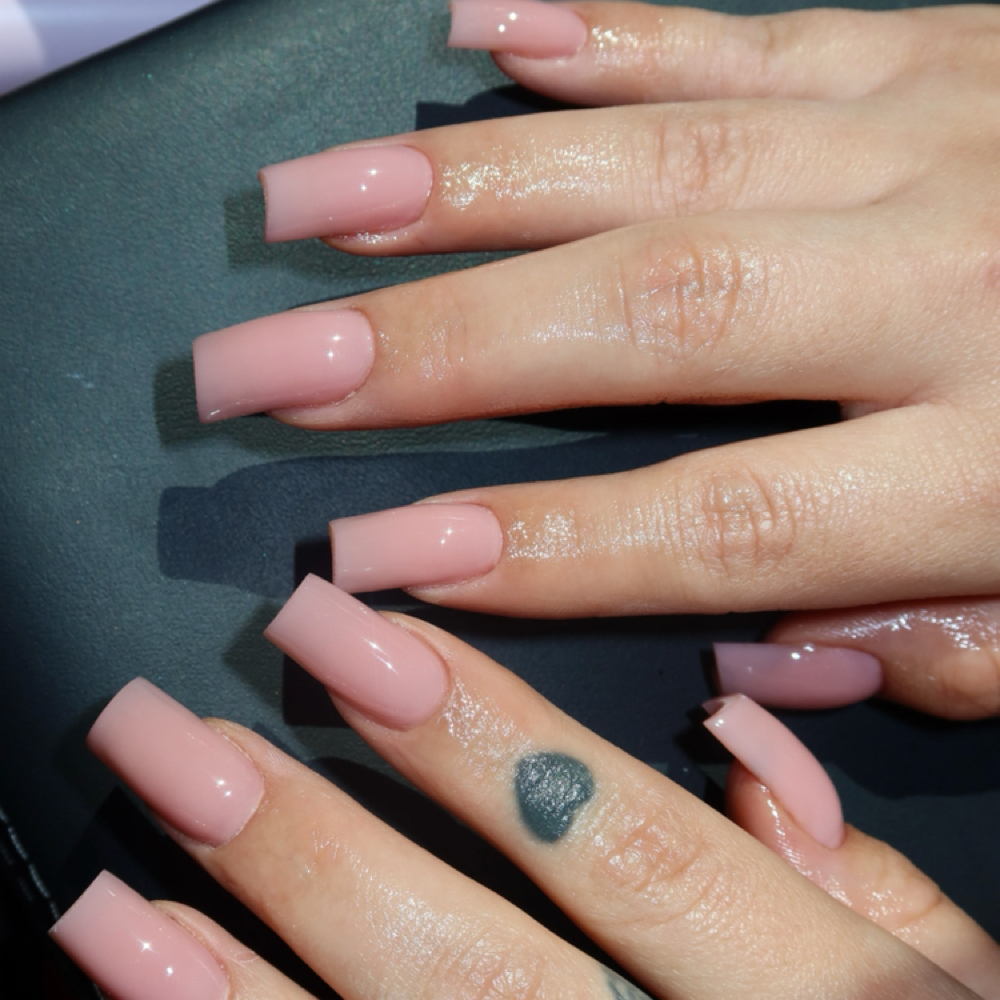 Acyrlic Fill NO DESIGN at MoMoneyNails in Portland, OR