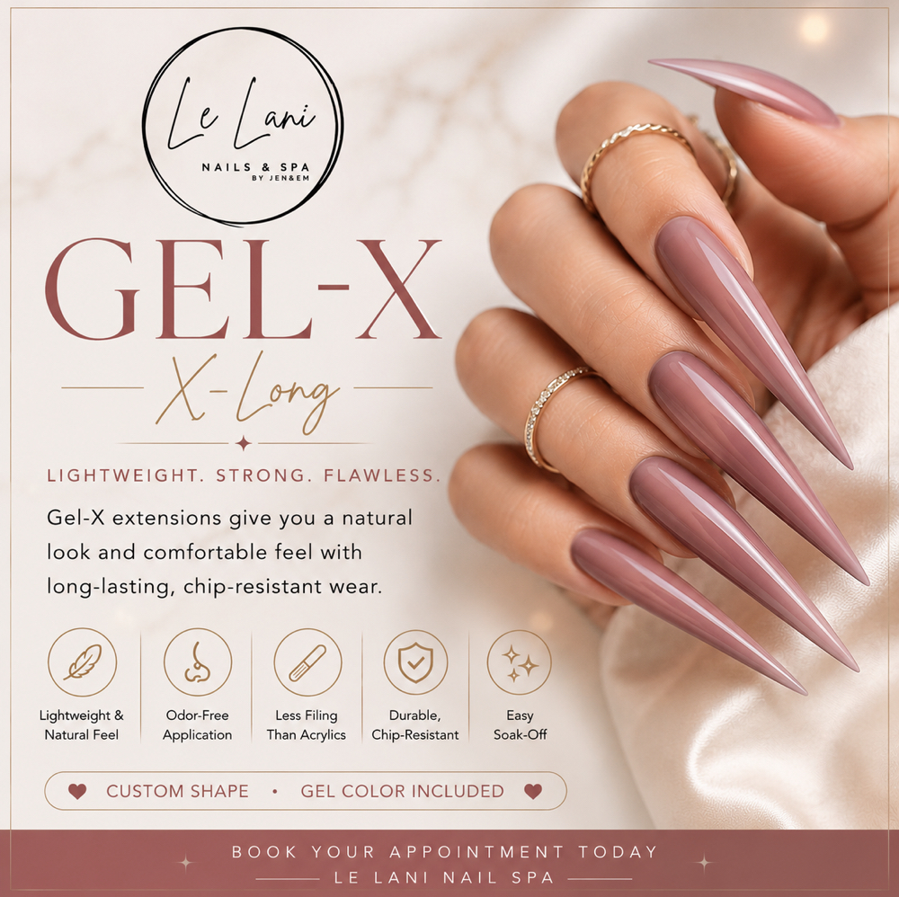 Gel XXlong at Le Lani Nail Spa in Los Angeles, CA