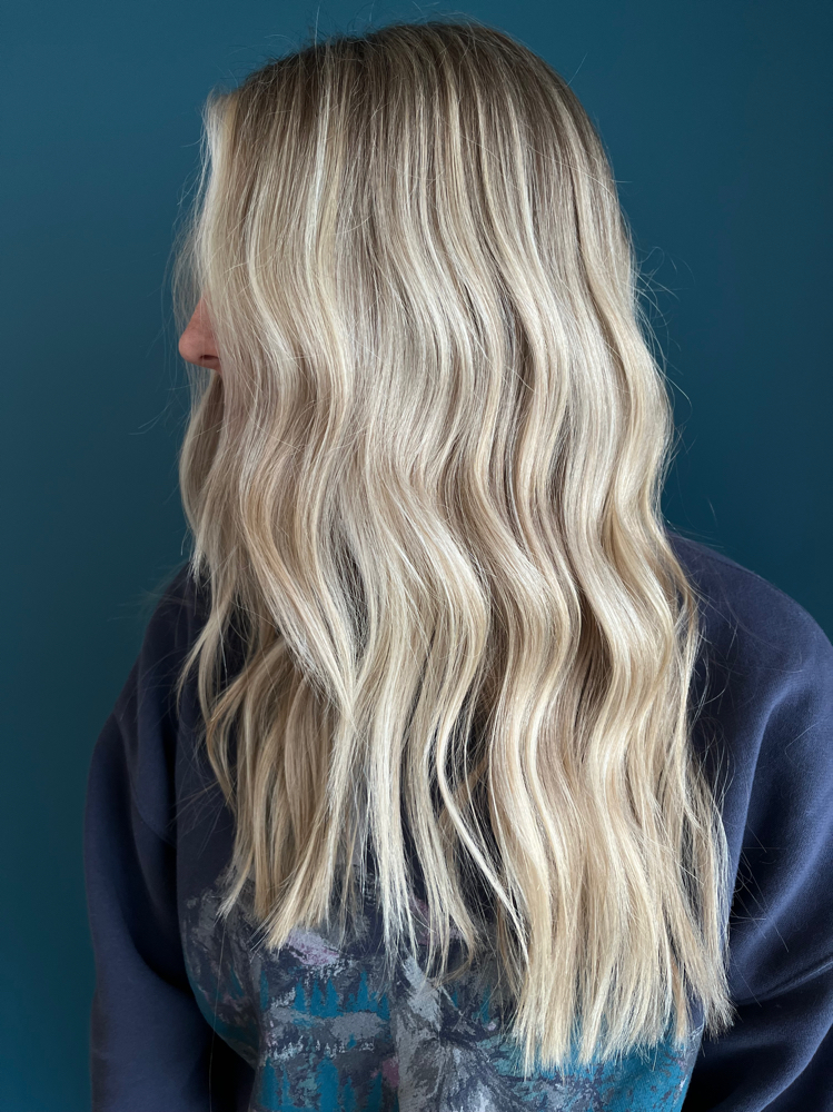 Full Head Highlight at Cayliedoeshair in Homer, MI