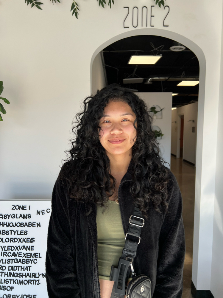 Curly Cut Wash + Go