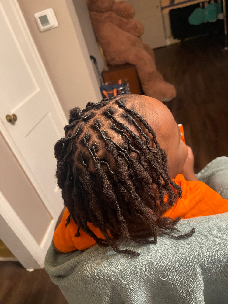 Kid Retwist (CONSULTATION REQUIRED) at LoveLocsByMae.com in Albany, GA
