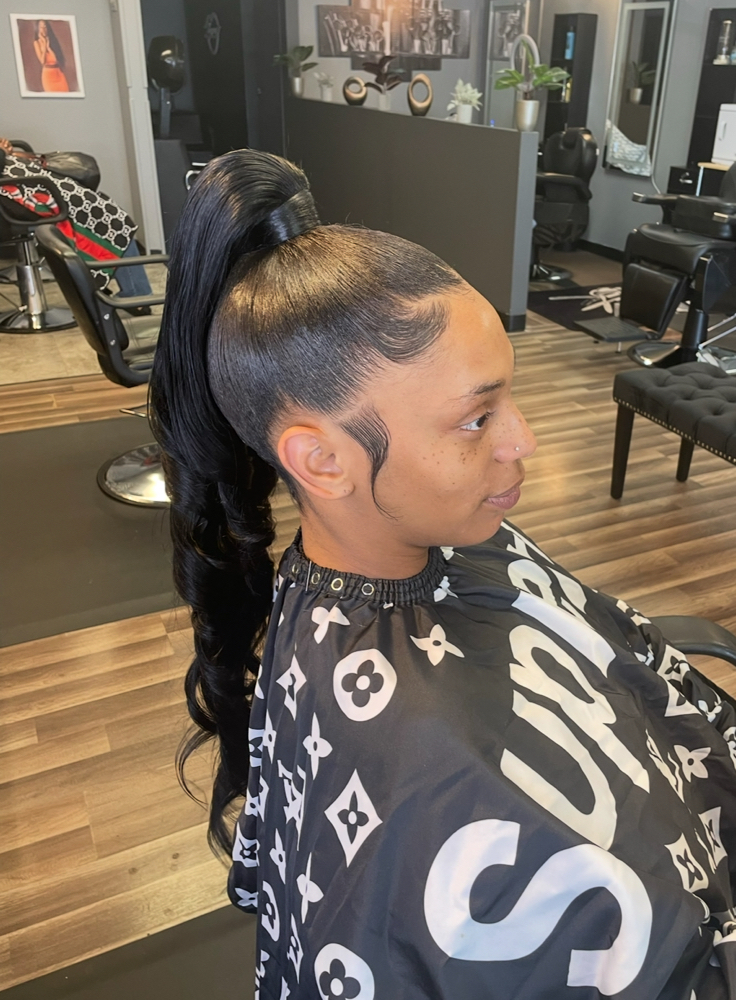 Sleek Ponytail
