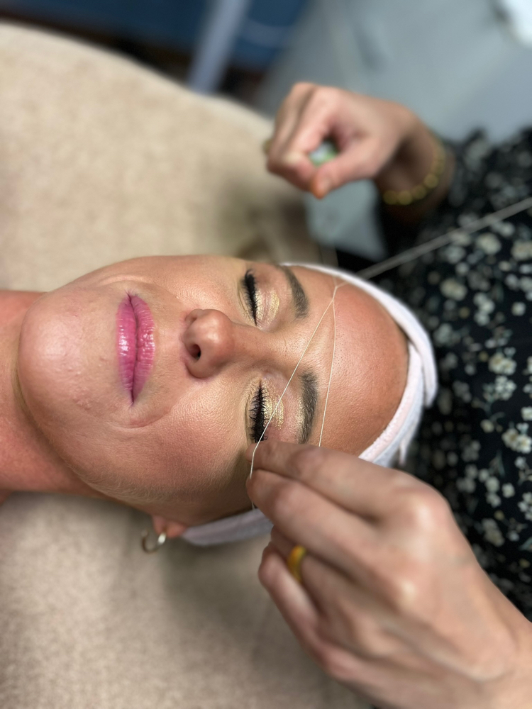 Forehead Threading