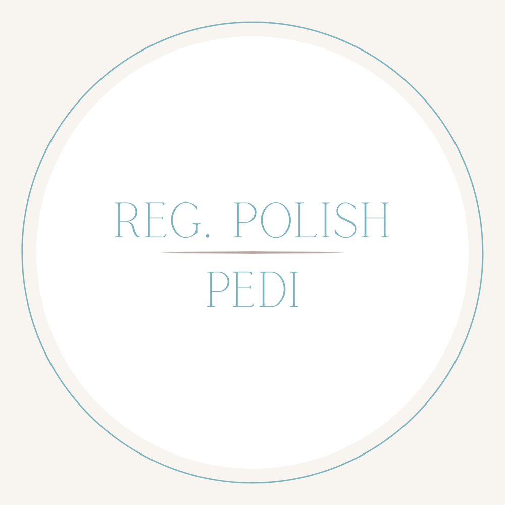 Regular Polish Pedi at Sets By Stefy in Boardman, OH