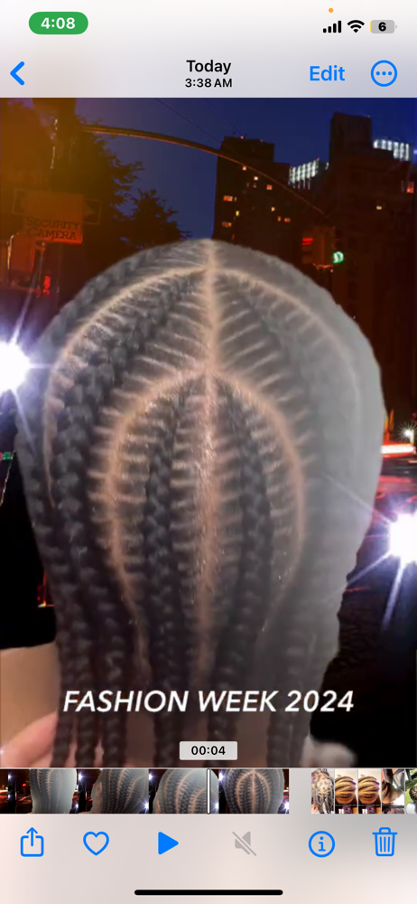 8 Male Stitch Braids