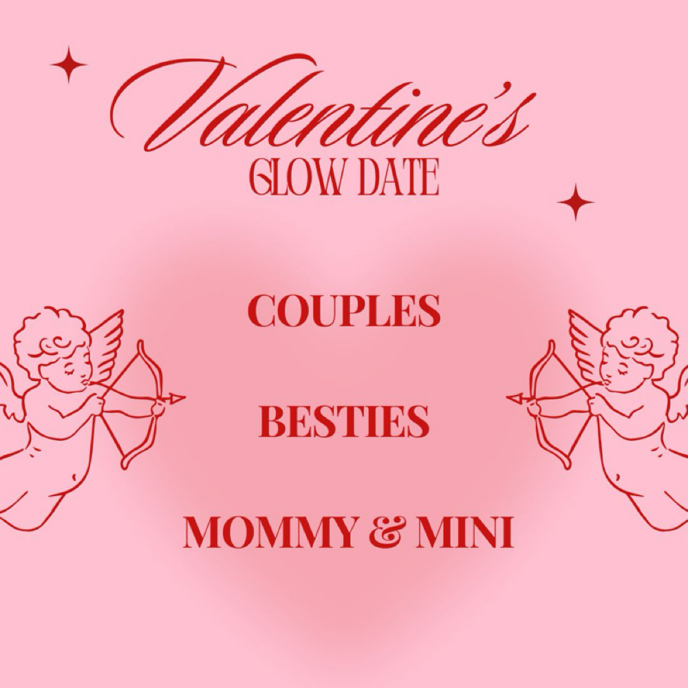 Valentine’s Glow Date at Golden Hour Beauty Studio in Jacksonville, NC