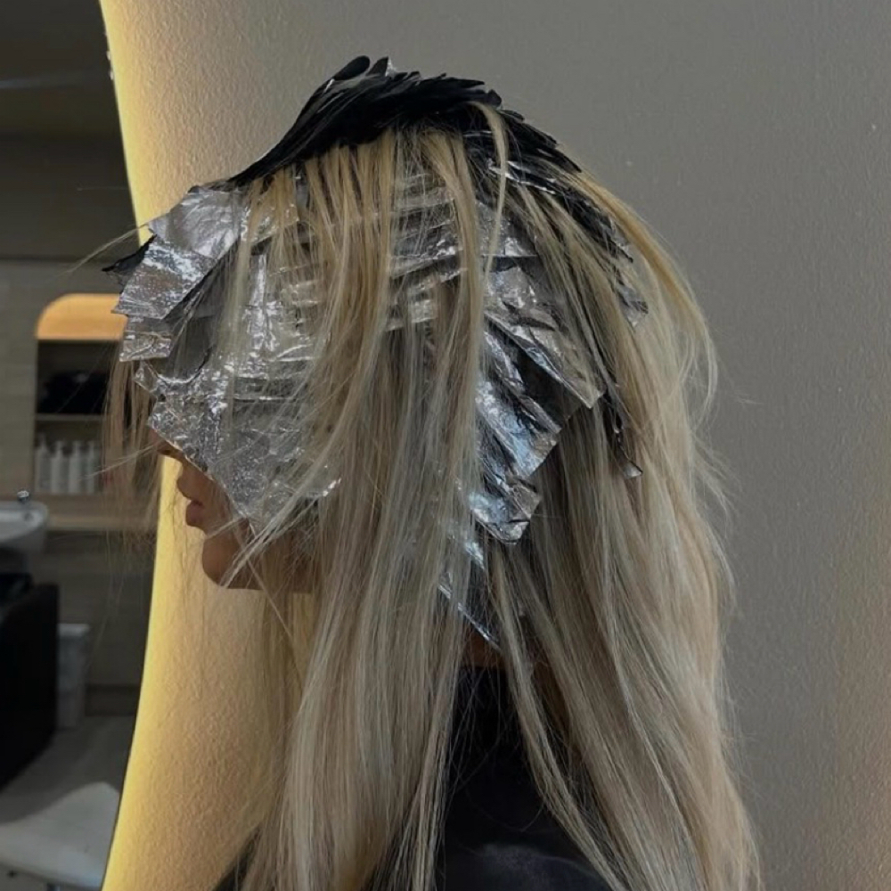Root Touch Up & Full Foil at The Loft Salon in George West, TX